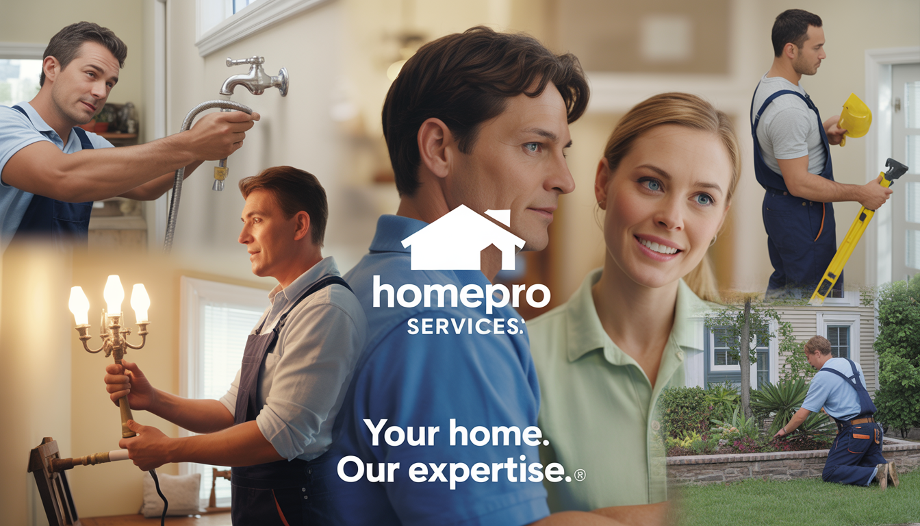 Illustration of a happy family in a home